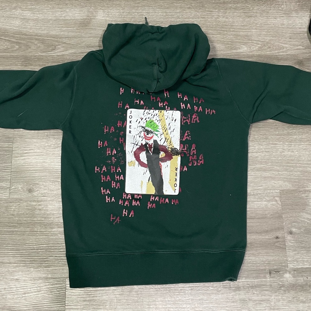 Vintage Green Joker Hoodie